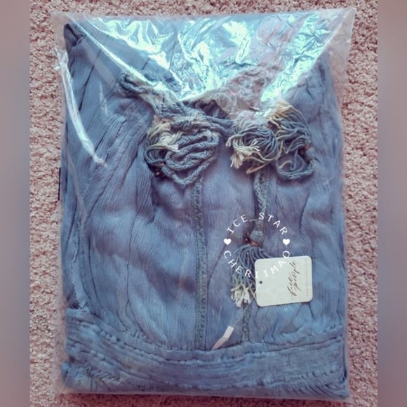 Free People NWT Look Into the Sun Maxi Dress Endless Summer - Picture 2 of 3